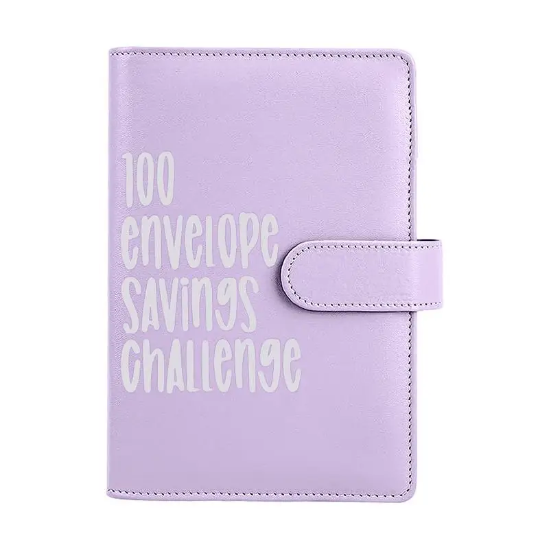 

Envelope Challenge Binder Compact Expense And Cost Organizer Planner Notebook Account Books And Binder Pockets For Birthday Car