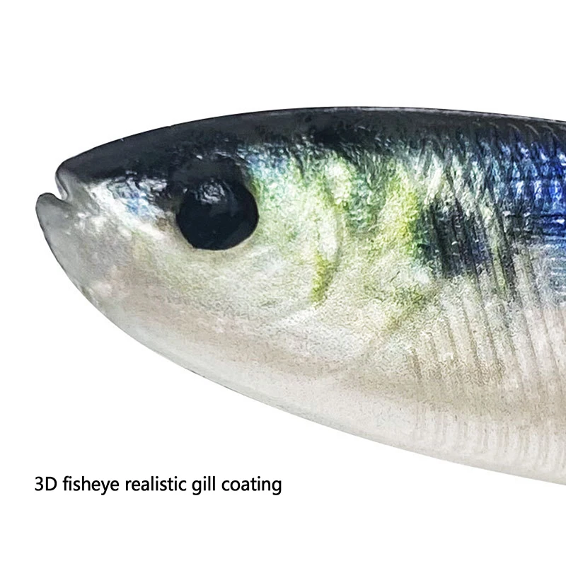 2 шт. 3D приманка для рисования живой рыбы 6 5 см 12 16 мягкая рыболовная ножничный