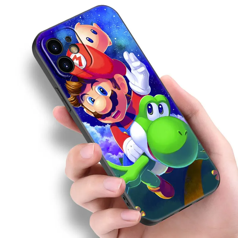 Super M-Mario Bros чехол для телефона Samsung Galaxy M35 M15 M55 M14 M54 M53 M34 M33 M52 M51 M12 M13 M23 Note 10 20 Ultra 5G