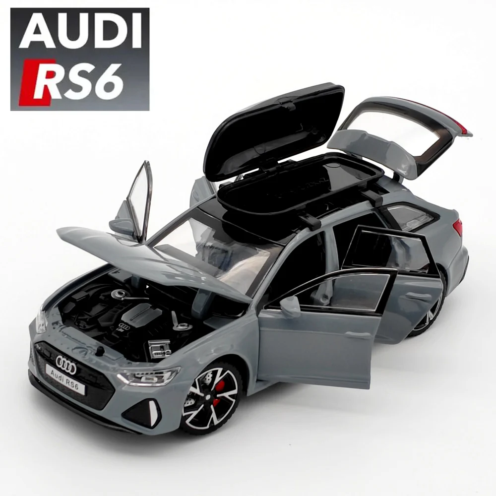 Литая под давлением модель автомобиля Audi RS6 масштаб 1:32