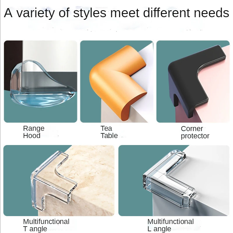 6 шт. силиконовые защитные накладки на углы стола для безопасности детей |