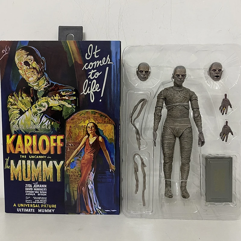 

NECA The Mummy Action Figure Monster Deluxe Universal 7 inch Action Figure Gifts Toys