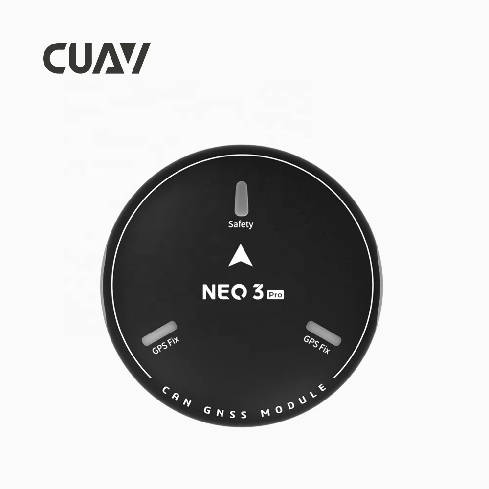 

Free shipping CUAV Neo 3 pro drone UAVCAN GNSS processor STM32F412 autopilot ublox M9N positioning RM3100 compass uav gps module