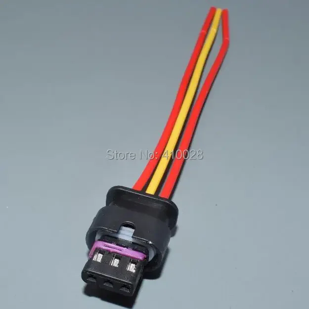 Worldgolden 3pin для Audi Golf 6 Tourette реверсивный радар электрический зонд разъем 4F 0973703