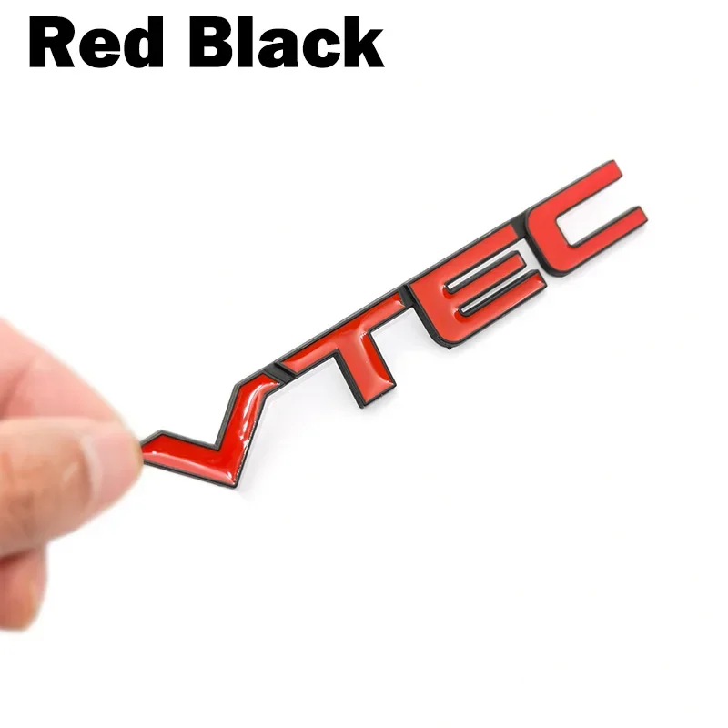 

3D VTEC металлический Стайлинг автомобиля ремонт эмблема крыло хвост кузова значок наклейка из цинкового сплава для Honda Civic Accord Odyssey Spirior CRV