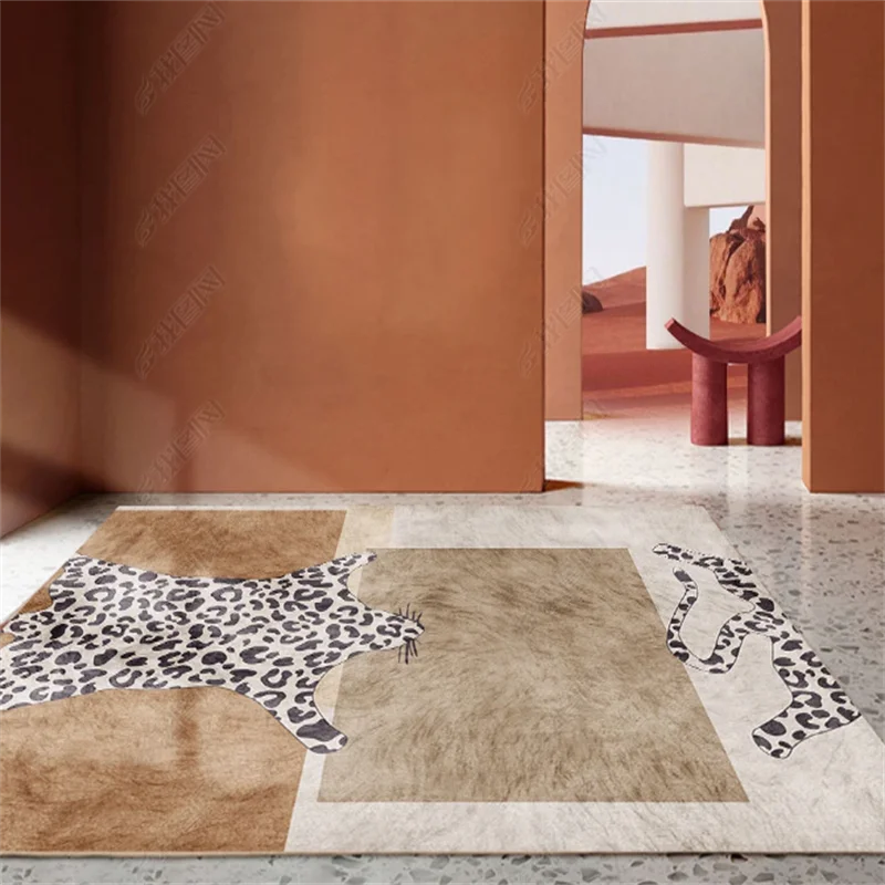 

Декоративный ковер зебра