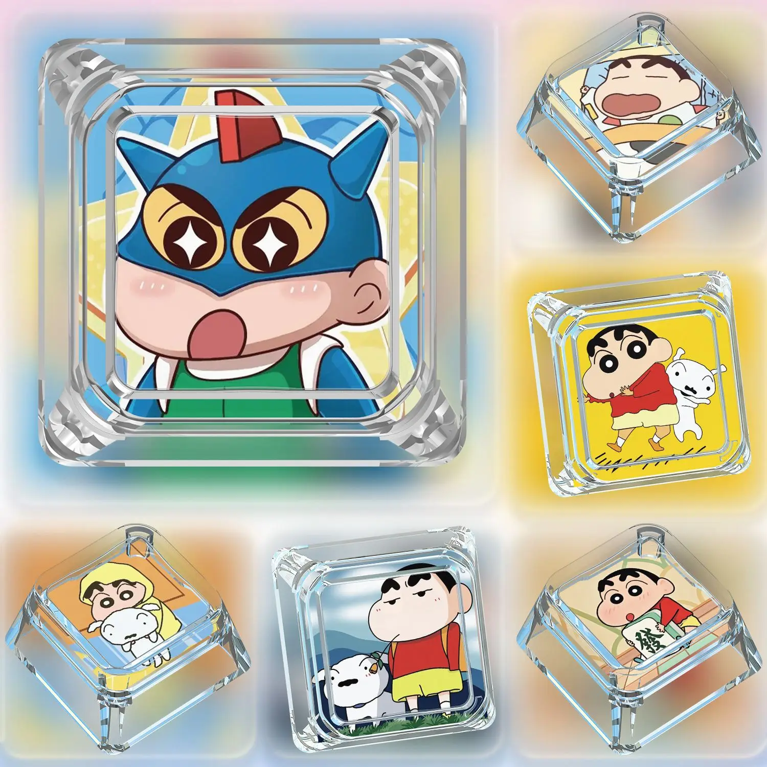 Механическая клавиатура Crayon Shin-Chan персонализированные колпачки для клавиш