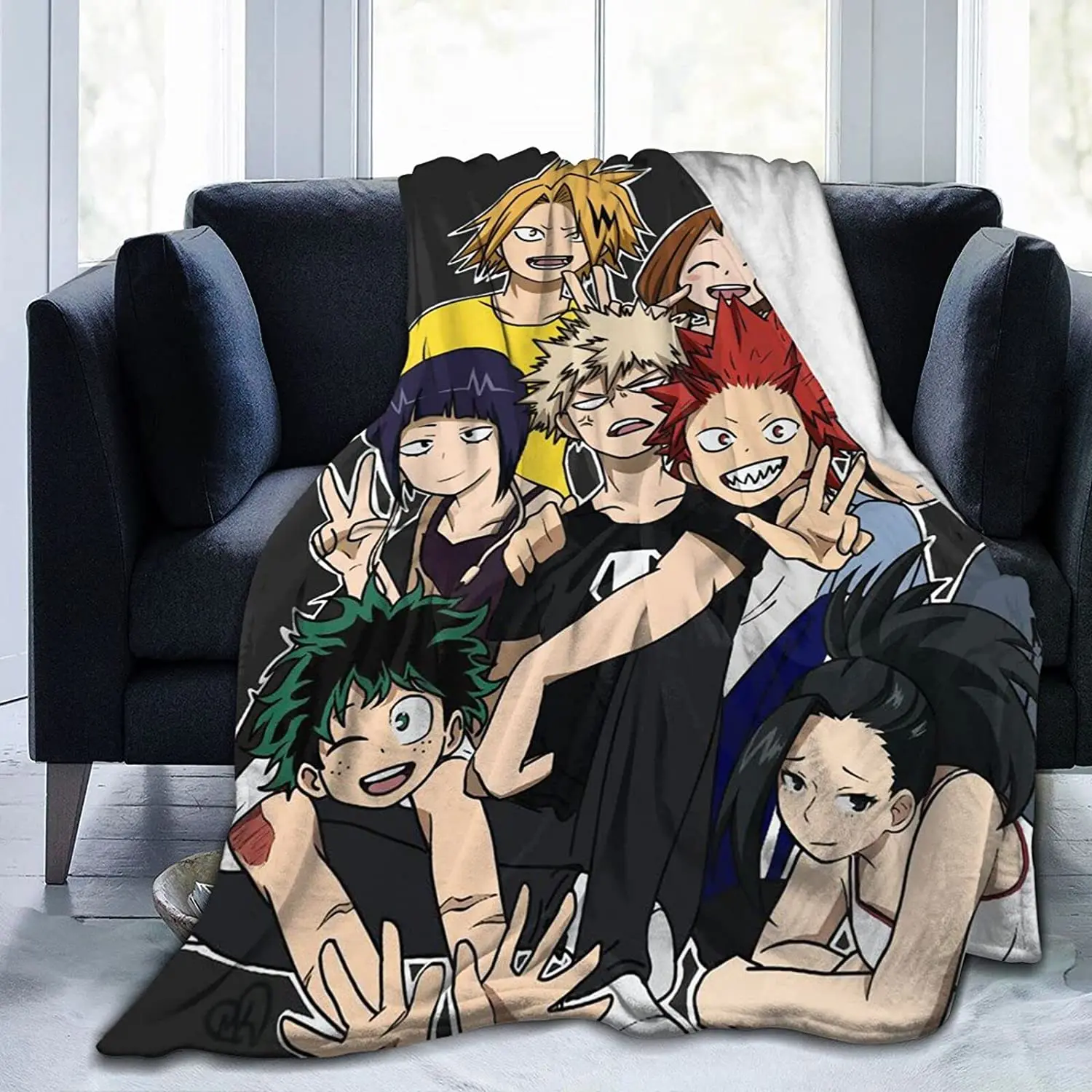 

Season 5 Soft Flannel Blanket Lightweight Fleece Blanket Air Conditioner is Suitable for Bedroom Living Room Sofa