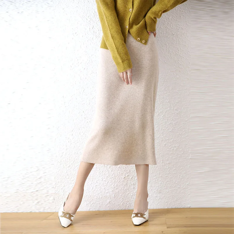 Осень-зима новинка 100% шерсть вязаная модная классическая универсальная