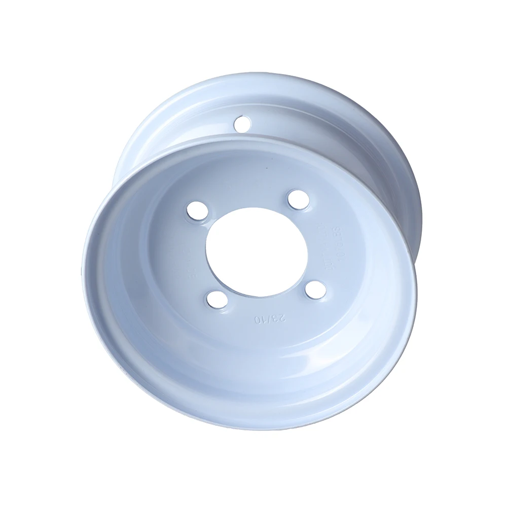 Колесные диски 8 дюймов 100 мм * 4 белые колесные подходят для тележек гольфа