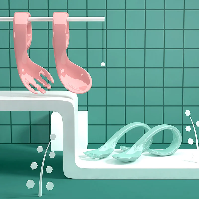 

2 шт./набор, детские вилки и ложки