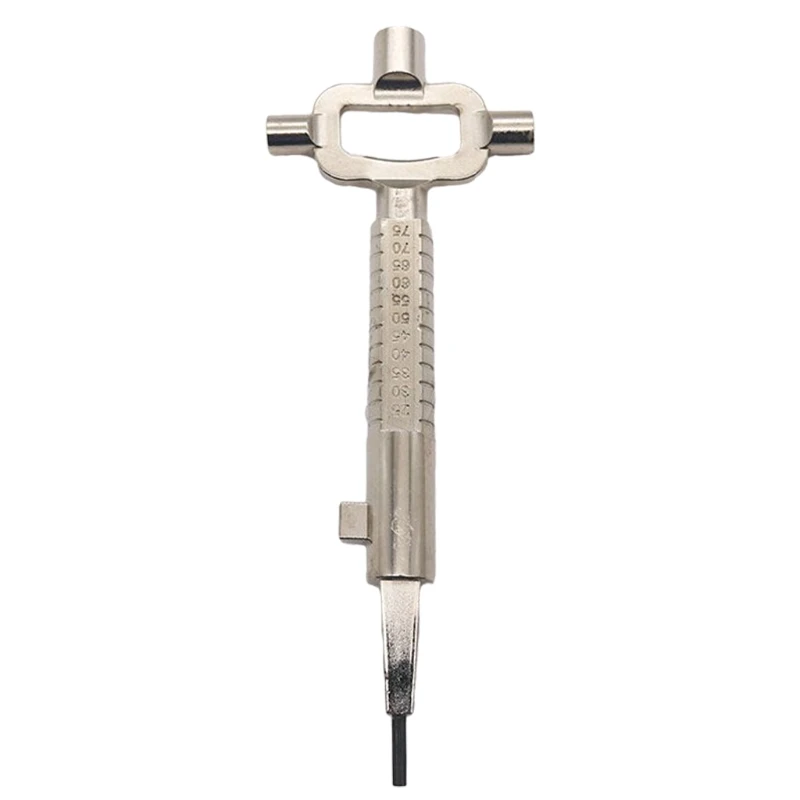 

Sliver Locksmith Tool Zinc Alloy Durable Sturdy Long Time to Use Hard Props Locksmith Multi-tool Removal Tool Drop Shipping