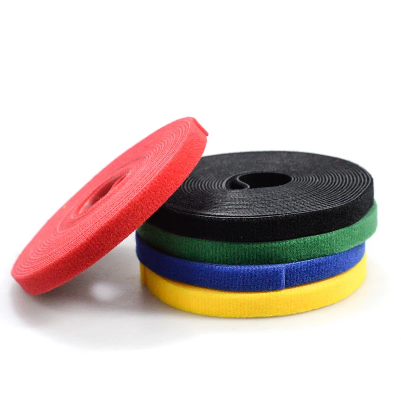 Самоклеящиеся нейлоновые кабельные стяжки на липучке многоразовые с