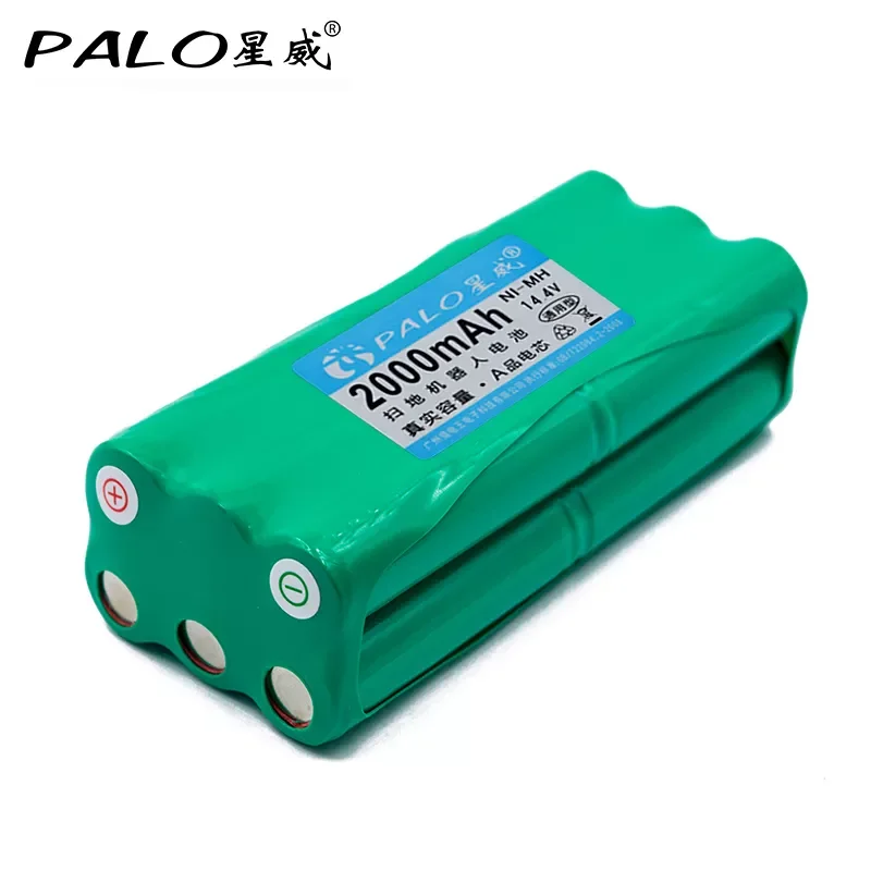 

NEW2023 Battery 14.4V Ni-MH 2000mAh Vacuum Cleaner Robot Rechargeable Battery For libero V-M600/M606 VbotT270/271 Papago S30C VO