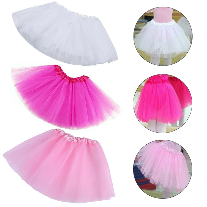 Tutu Skirt Suit Princess Birthday Party Dance Skirt for Girls Kids Ballet Performance Prom Dress Bow Ball Gown