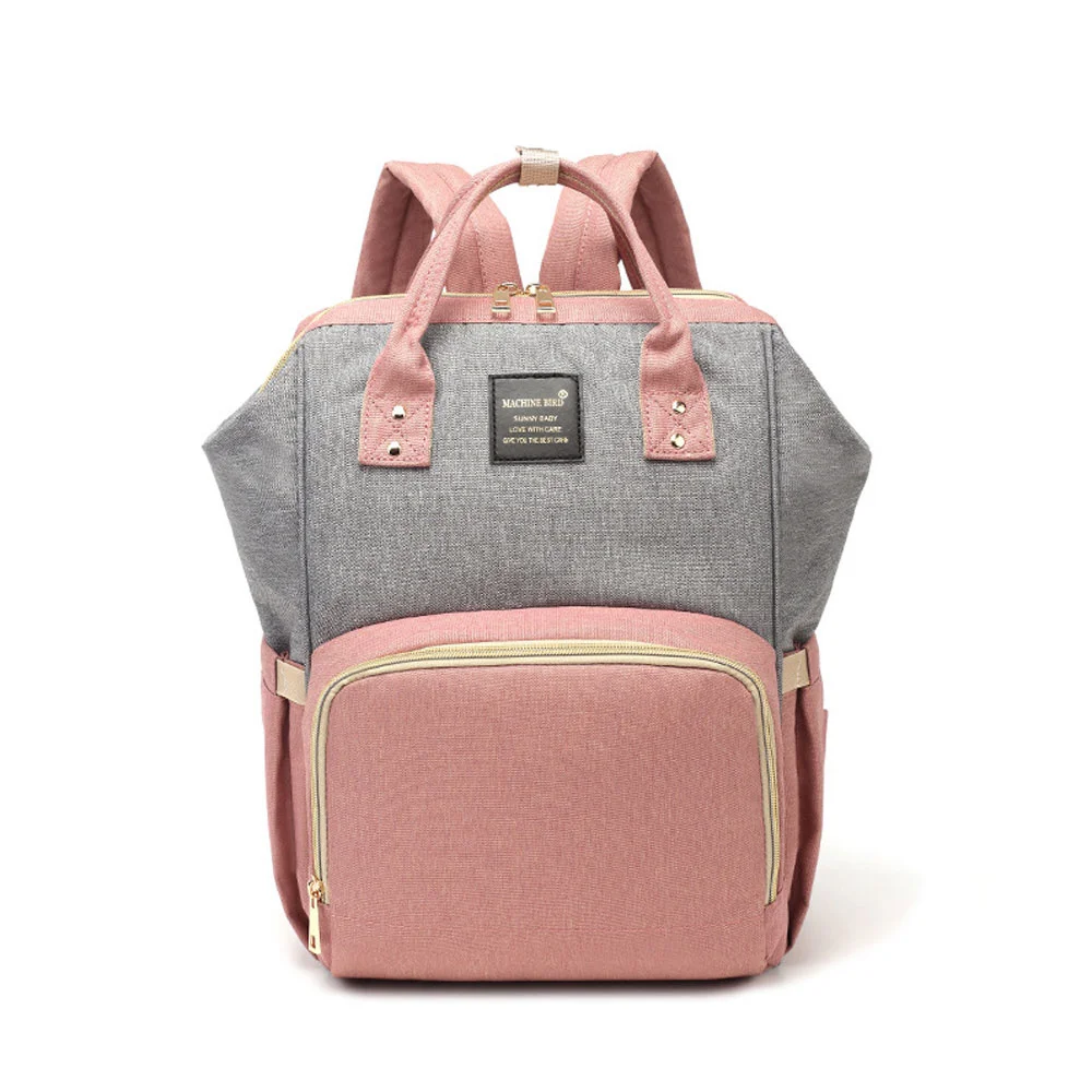 

Kids Nappy Backpack Bag Mummy Large Capacity Stroller Bag Mom Baby Care Multi-function Waterproof Outdoor Travel Diaper Bags
