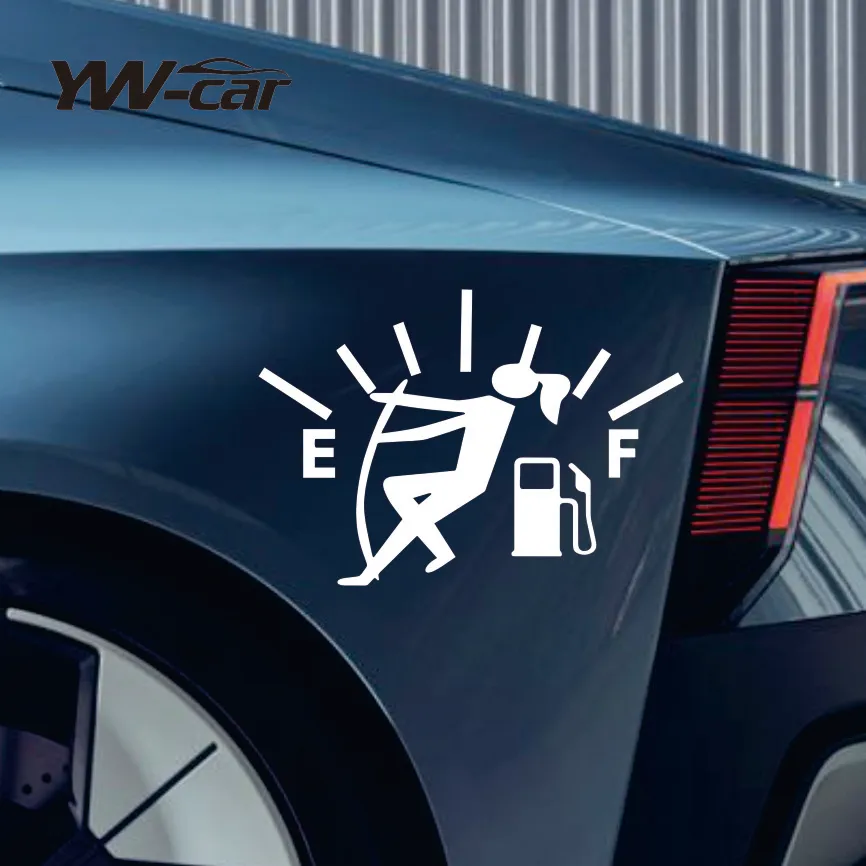 

Coolest Creative Stickers for Car Accessories High Gas Consumption Pink Style Car Stickers Waterproof Vinyl KK PVC 15cm X 10.5cm