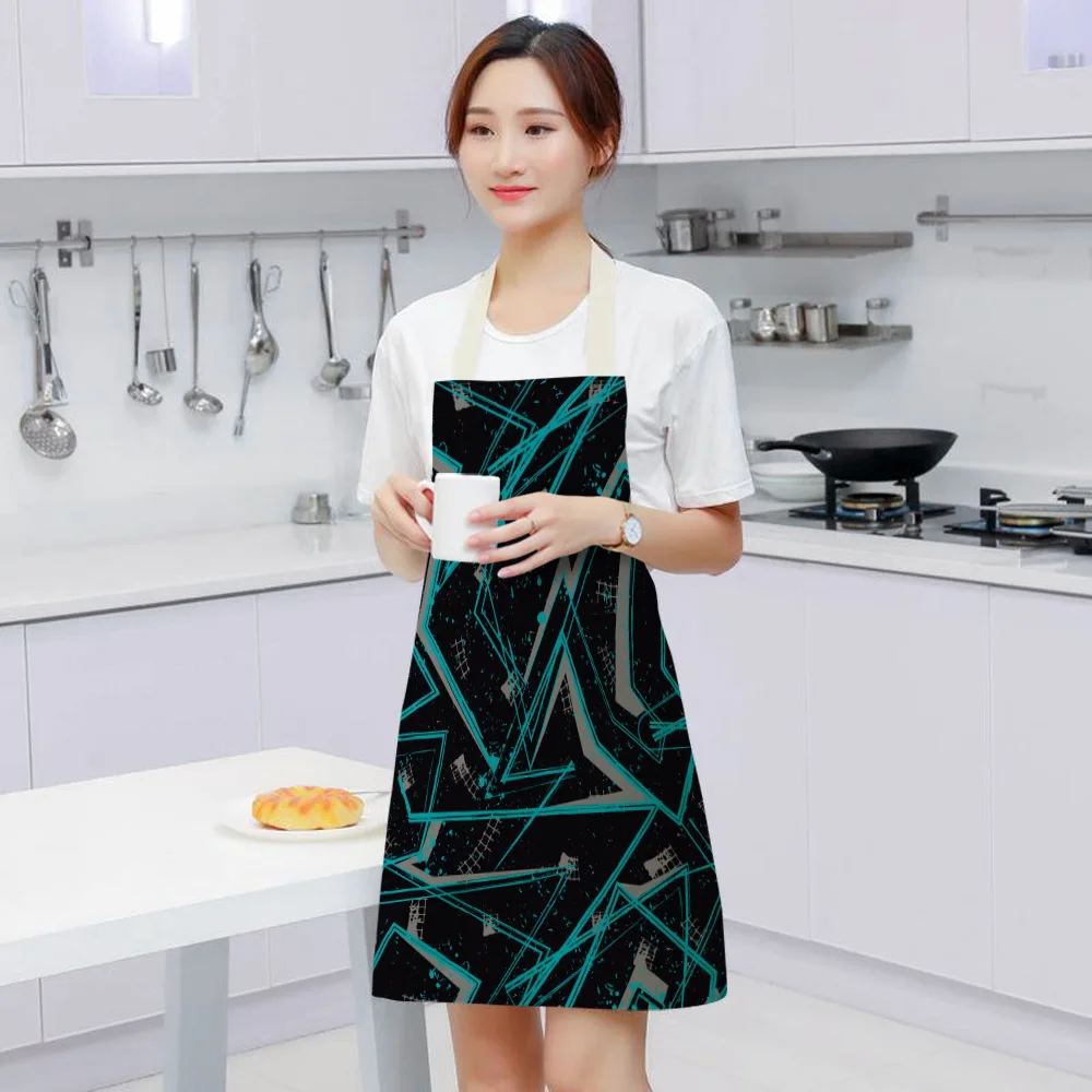 Фартуки в стиле ретро полоску для детской и женской уборки 68x55 см |