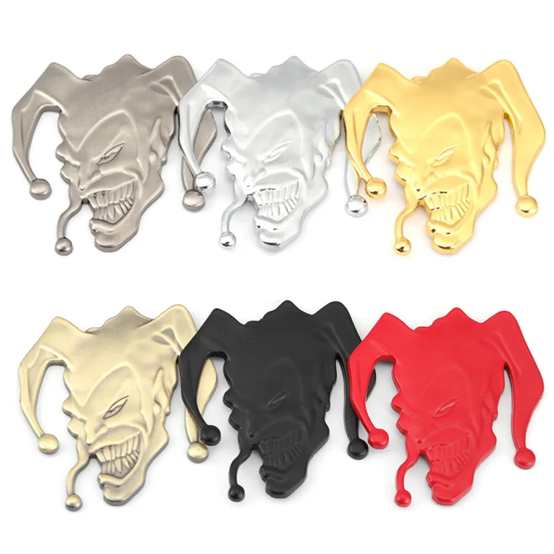 

Автомобильная наклейка клоун Джокер эмблема значок наклейка для BMW Audi Ford Focus Honda Toyota Suzuki Skoda KIA Nissan Mercedes Lexus Volvo