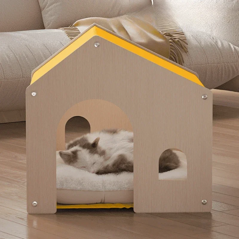 Крошечный сборный дом Ящик для собак Мебель кемпинга Деревянные кровати Вилла