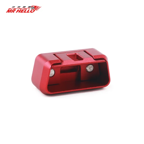 Замок OBD2, материал из алюминиевого сплава, устройство блокировки гнезда OBDII, защитная крышка порта OBD автомобиля