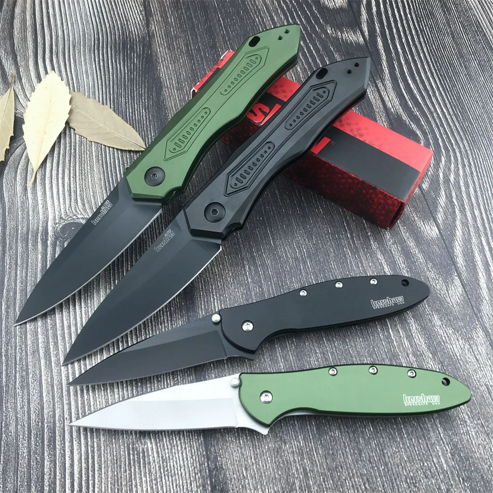 

New Kershaw 7800 BLK Launch 6 Assisted Tactical Folding Knife CPM154 Blade Aluminum Alloy Handle EDC Outdoor Hunting Knives Gift