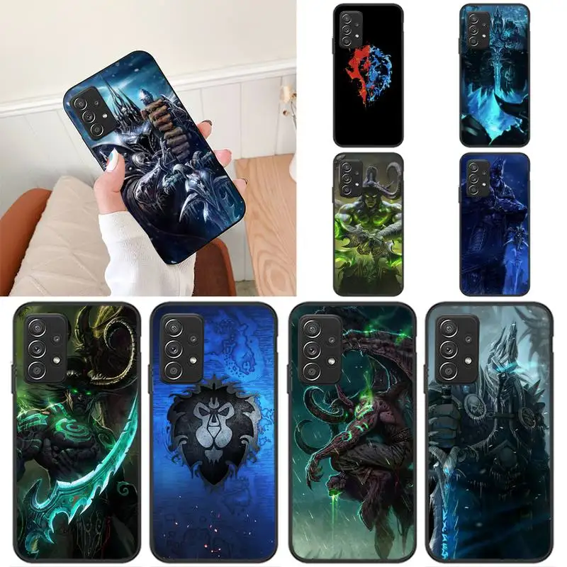 

Чехол World-of-Warcraft для Samsung Galaxy S10 S20 S21 Note10 20Plus Ultra