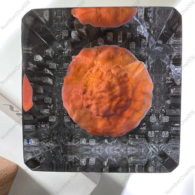 Трансграничный ночник орнамент Огеймера атомная бомба взрыв грибное облако