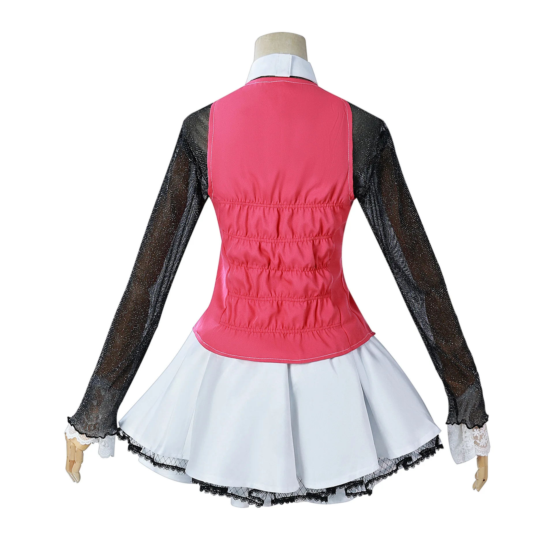 Draculaura Cosplay Costume Anime Monster Wig High Uniform Women Shoes Boot Outfits Halloween Carnival Suit