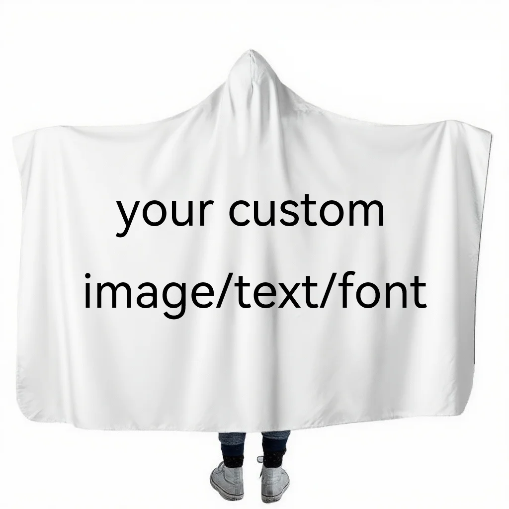 

Плюшевое одеяло-пончо Лиса оранжевого цвета