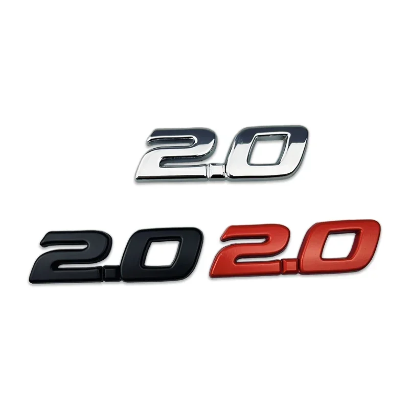 Боковая наклейка автомобиля эмблема наклейки на багажник значок 2 0 для Toyota Camry