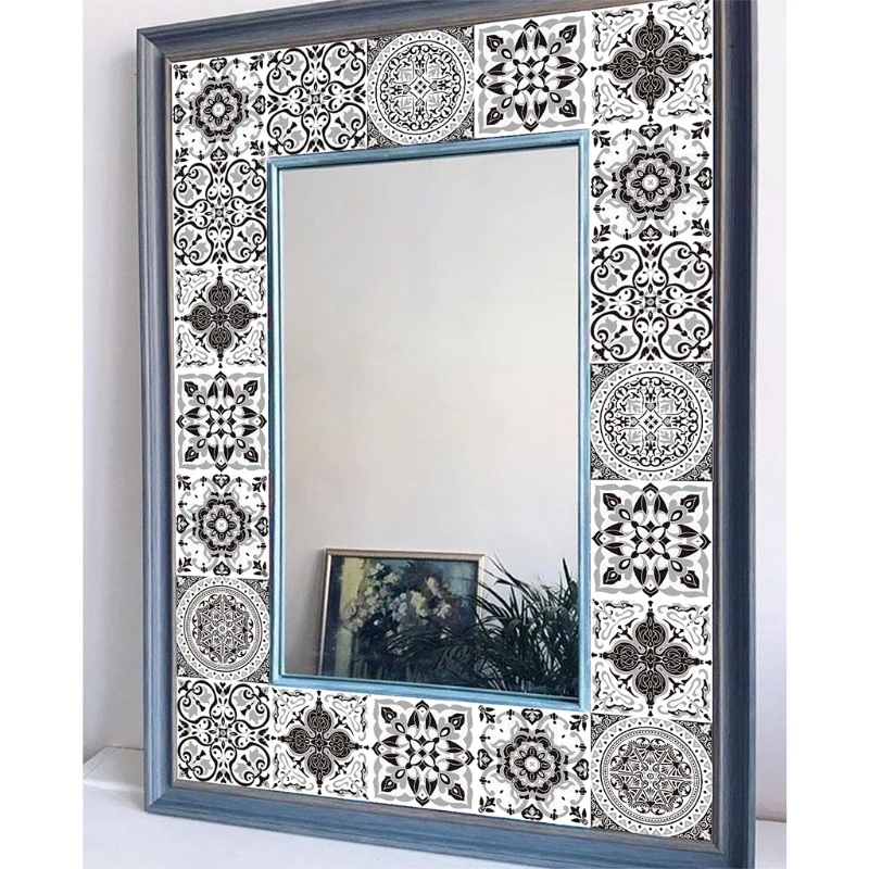 10 шт. наклейки на плитку фартук пилинг-палка пол лестницу водонепроницаемые