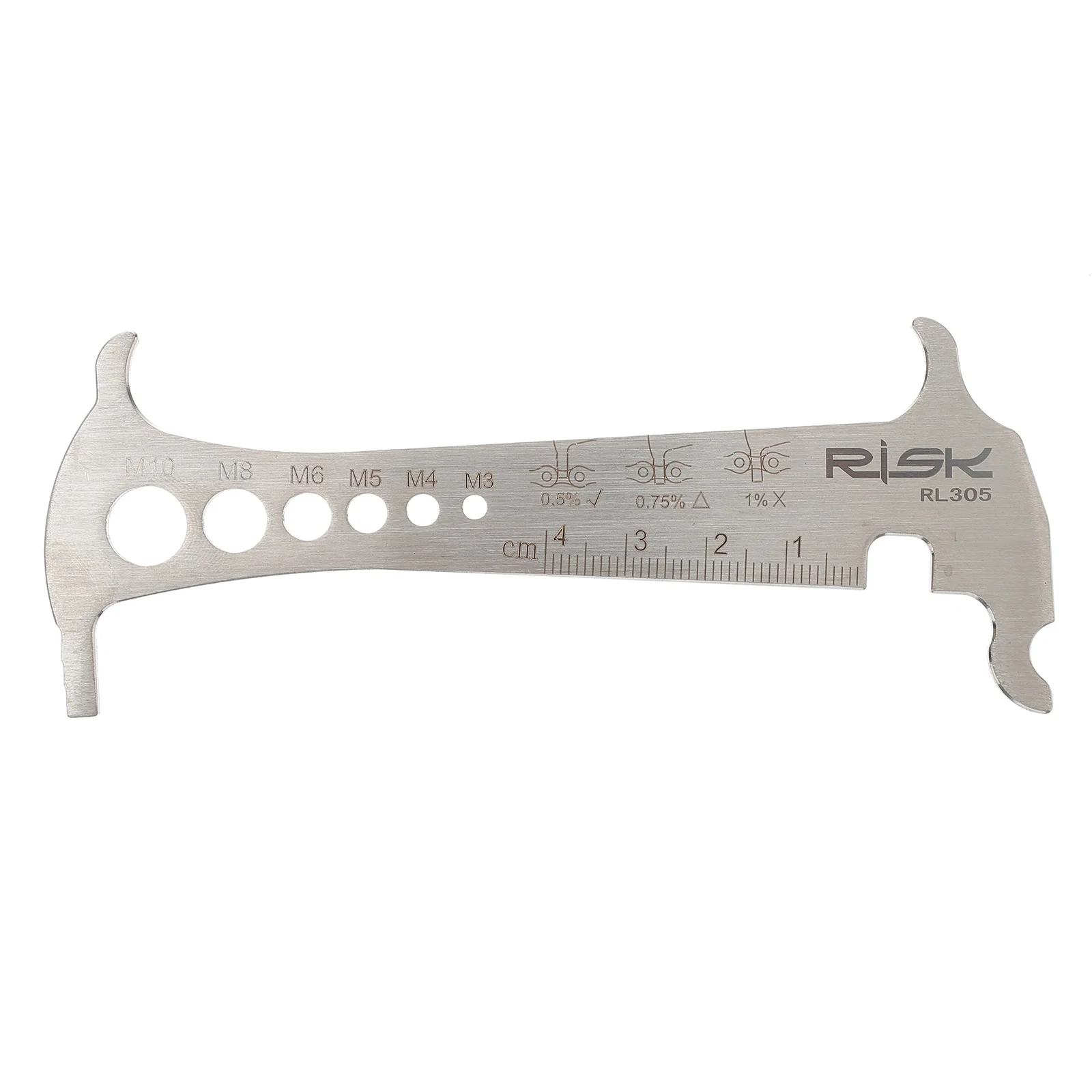 

Chain Wear Tool Bike Measuring Checker Indicator Gadget Gauge Chainring Maintenance Kit