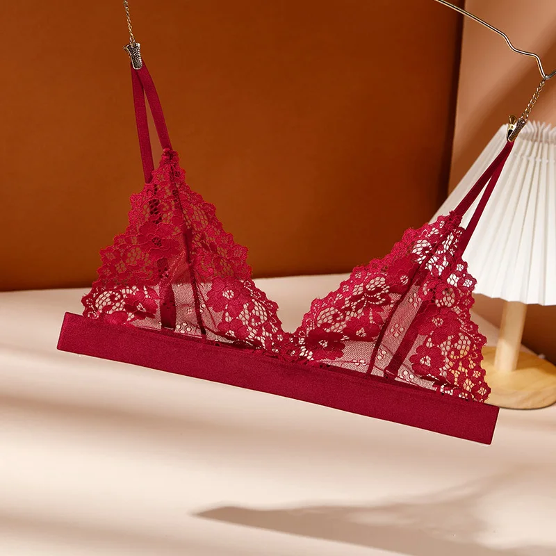 1Pcs Sexy Bra for Woman Lace Thin Underwear Female Transparent Bras for Women Lace Sexy Lingerie Bralette for Ladies Sport Bra