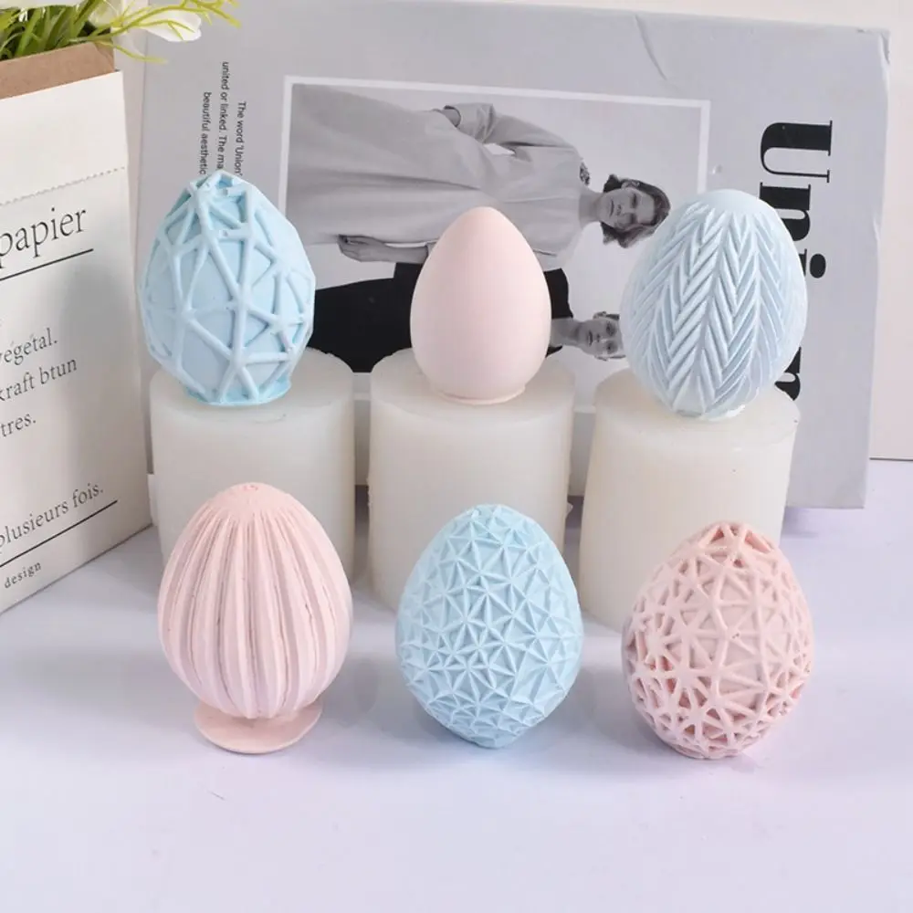 

Силиконовые 3D формы в полоску для свечей и яиц из смолы, ароматические свечи ручной работы, сделай сам, формы для свечей, силиконовая форма, ремесла, форма для мыла