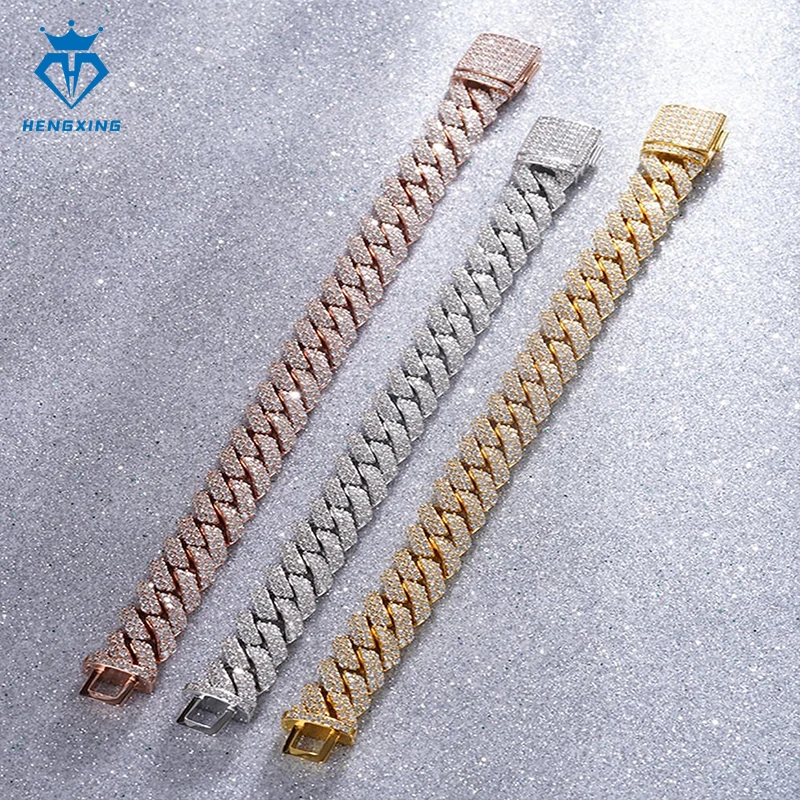 Высококачественные ювелирные изделия модный браслет-цепочка из кубинской цепи