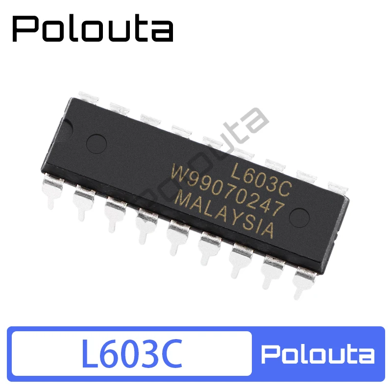 

Интегральная схема L603C L603 DIP-18, микросхема POLOUTA