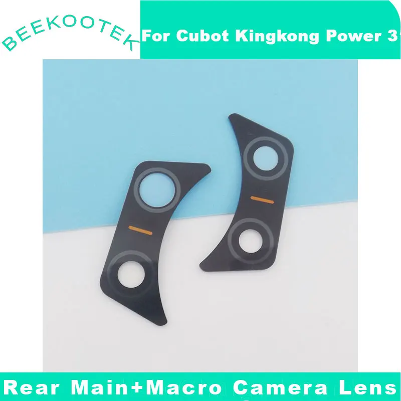 Новый оригинальный объектив задней основной камеры Cubot KingKong Power 3, стеклянная крышка объектива макрокамеры для смартфона CUBOT King Kong Power3 (art.: 3920cd27608e0) - 3920cd27608e0
