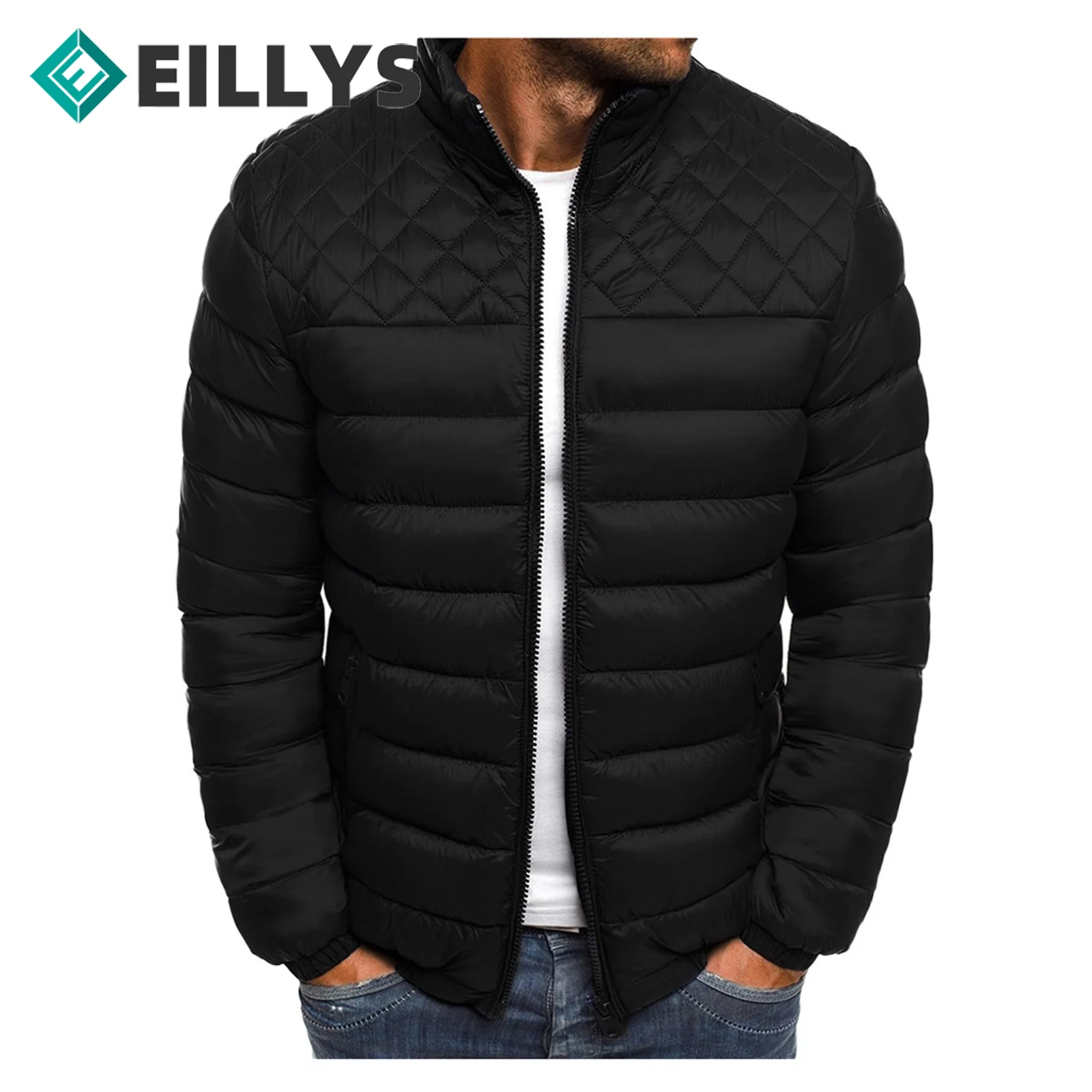 

2022 New Winter Jacket Parka Men Autumn Winter Warm Outwear Men's Slim Thicken Coat Male Casual Windbreaker Jackets Stand Collar