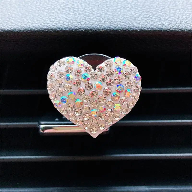 

2/3/5PCS Heart-shaped Design Car Air Outlet Durable Universal Aromatherapy Clip Fashion Car Styling