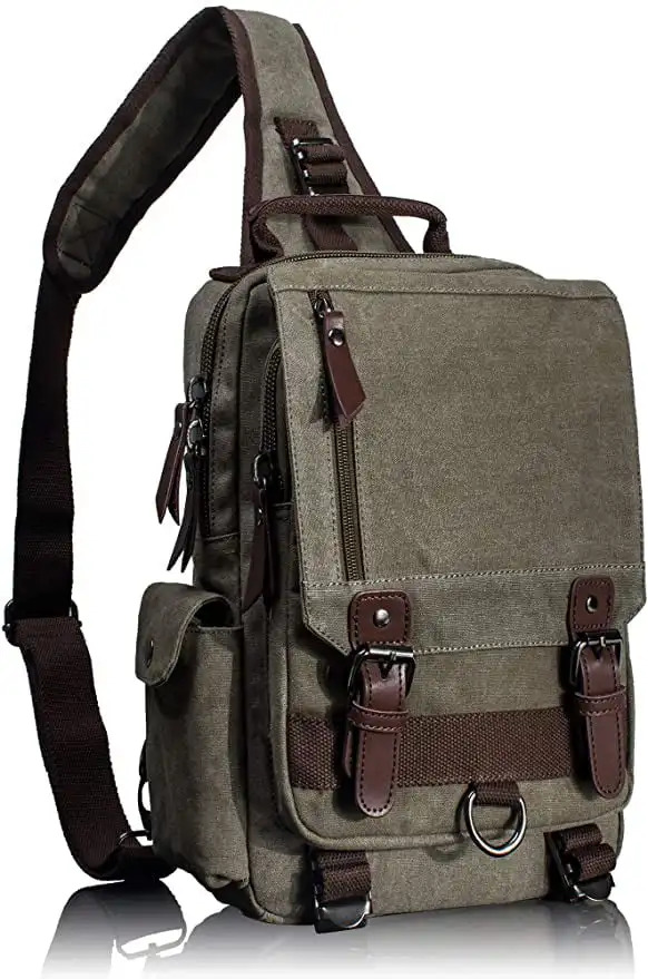 

Elegant Medium-Sized Green School Shoulder Bag: Perfect Choice for Business, Work and School - Durable Laptop Crossbody Satchel