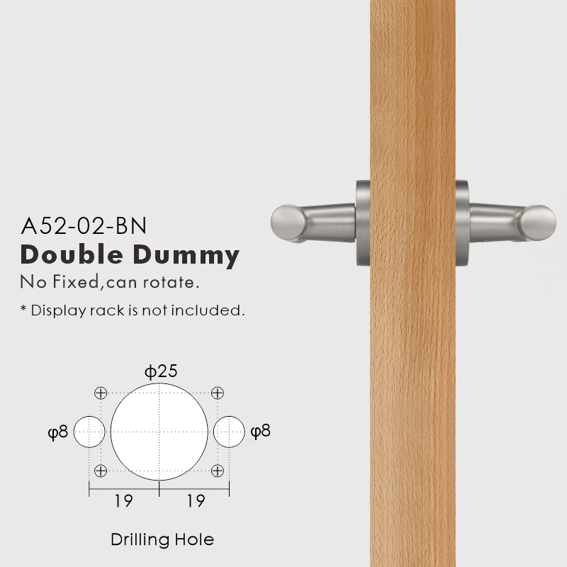 

Nurlin латунная внутренняя дверная ручка A52-02