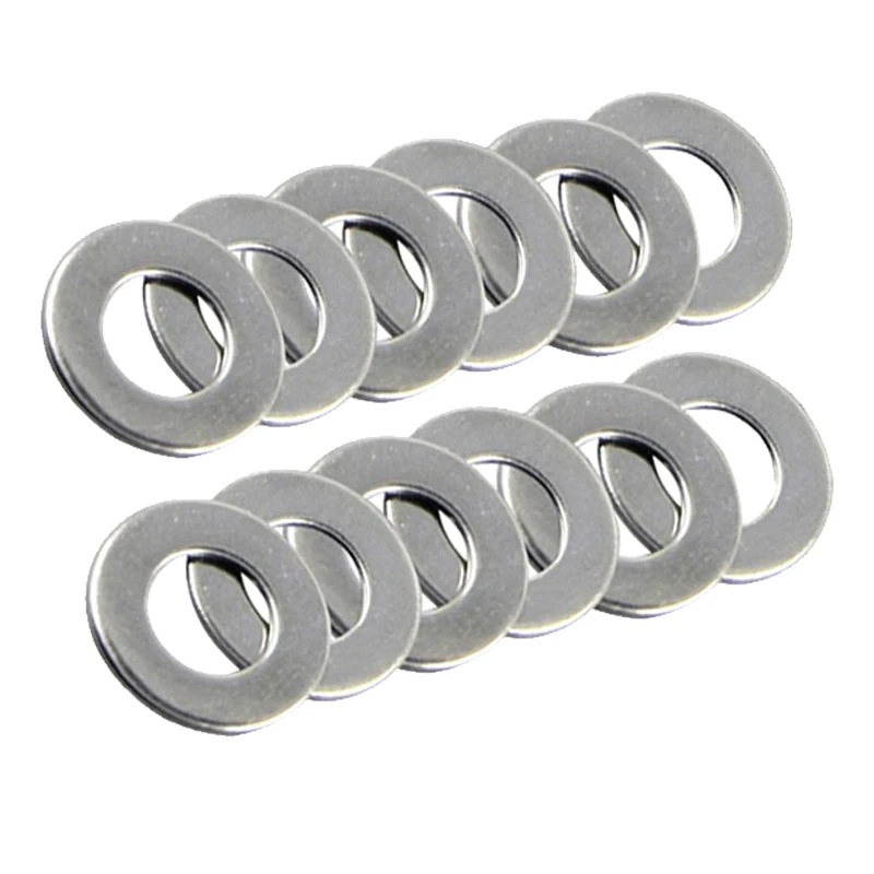 Простые шайбы 304 прокладка из нержавеющей стали металлическая винтовая шайба GB97