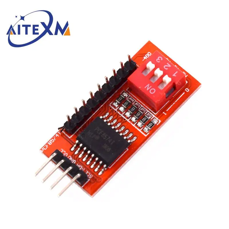 Плата адаптера PCF8574 PCF8574T I/O для IIC I2C TWI последовательный интерфейс SPI LCD 1602 2004 |