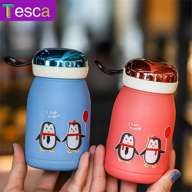 

Super Cute Gift Cup Glass/pp/silicone Handy Cup Student Small Fresh Water Cup Kitchen Accessories Ins Feeding Cups 14.3x7.8cm