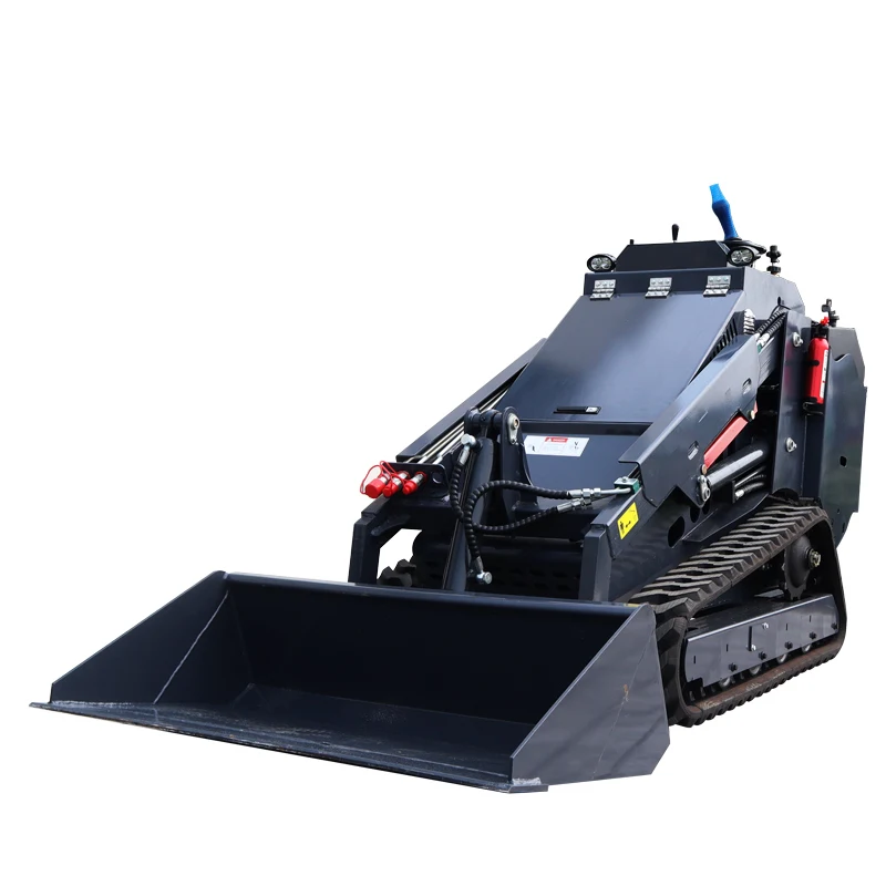 ForMini Погрузчик с бортовым поворотом Kubota Дизельный двигатель Маленькие