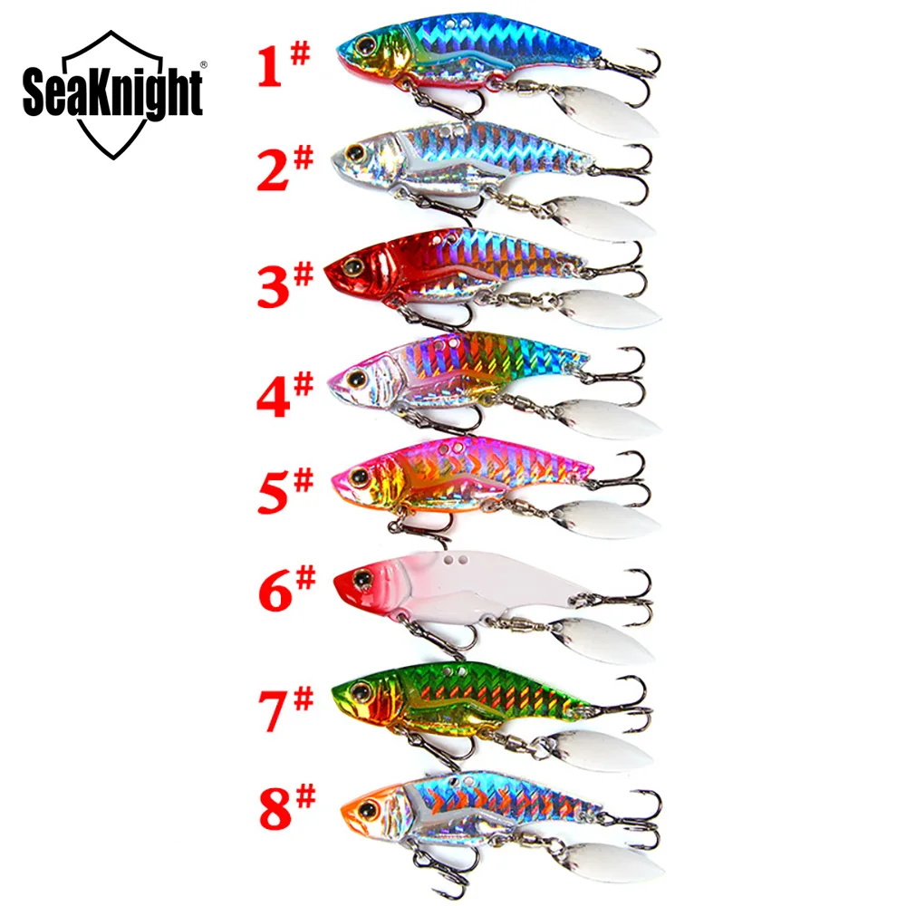 2024 Seaknight новая приманка VIB металлические приманки 12 г/16 г 8 цветов жесткая