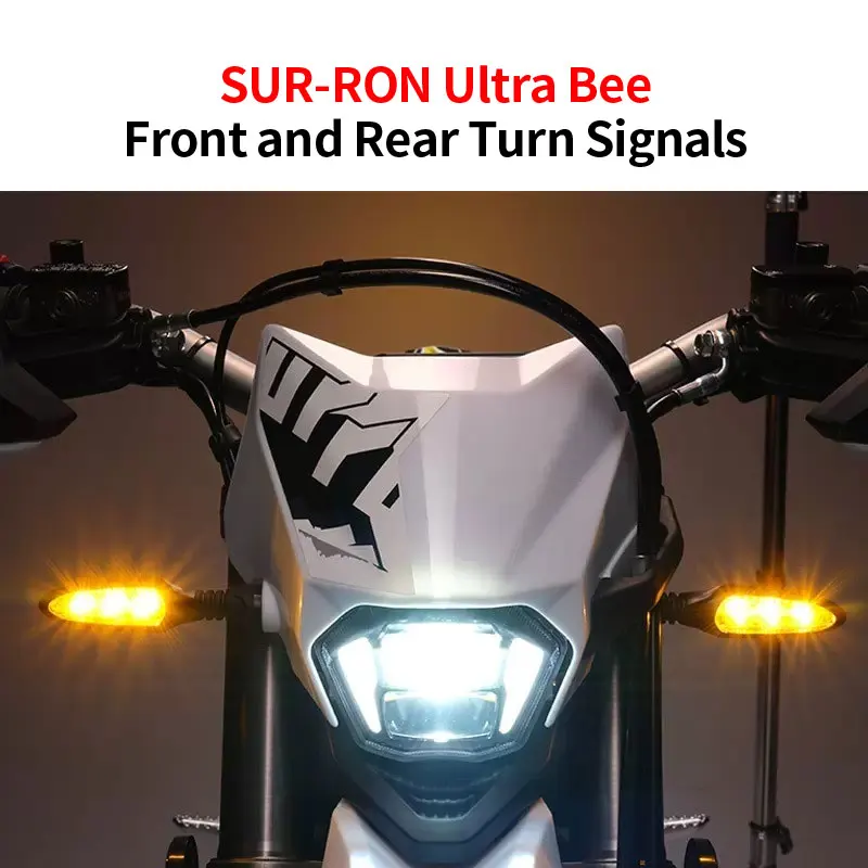 

Передние и задние поворотные сигналы для SURRON Ultra Bee в сборе sur ron внедорожник оригинальные аксессуары