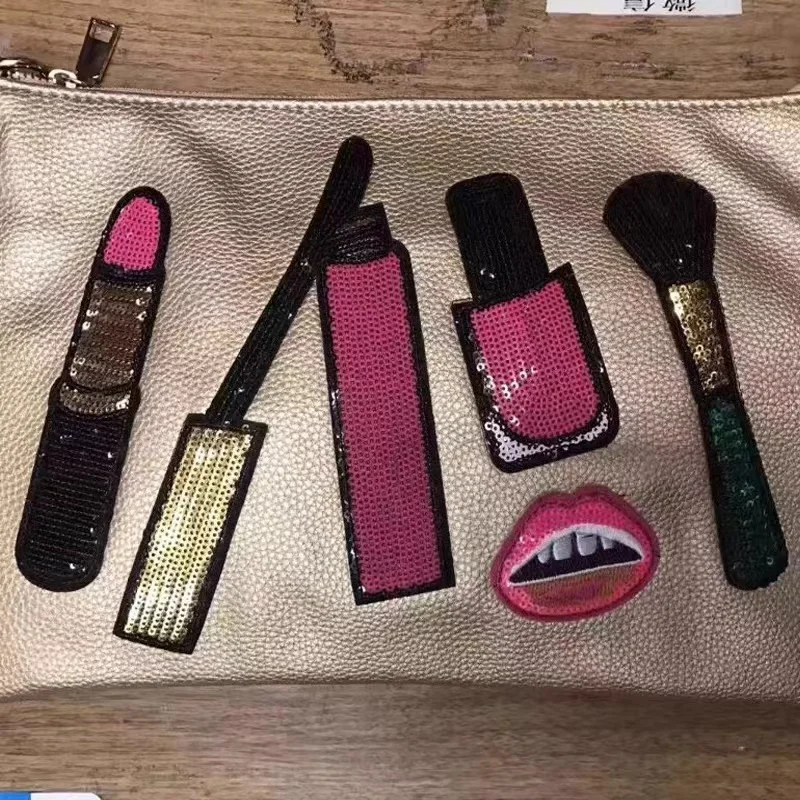 4 шт./набор вышитые приспособления для макияжа