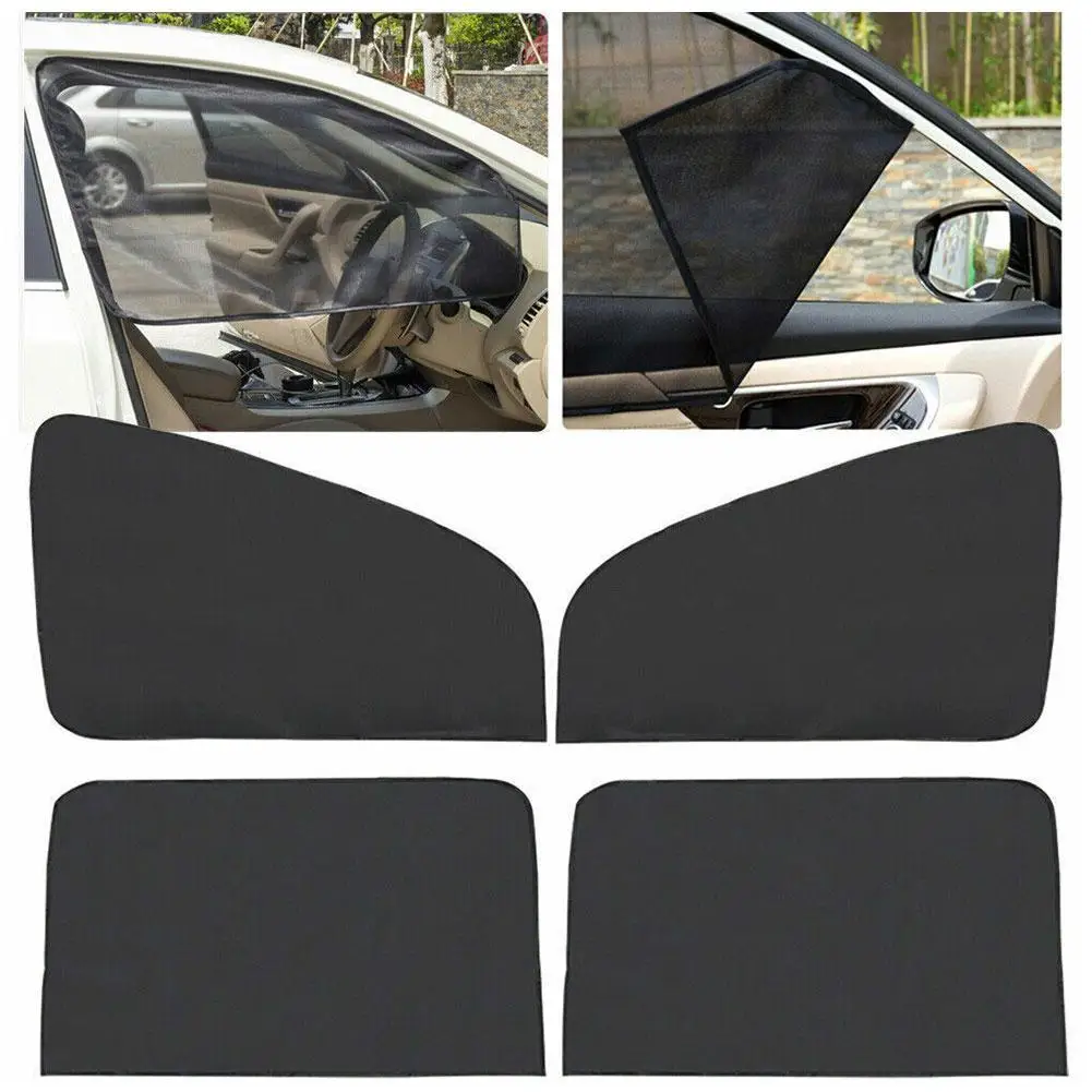 

1pc Magnetic Car Side Window Sun Shade UV Protection Curtain Sunshade Mesh Sun Visor Summer Protect Car Blinds Car Accessories